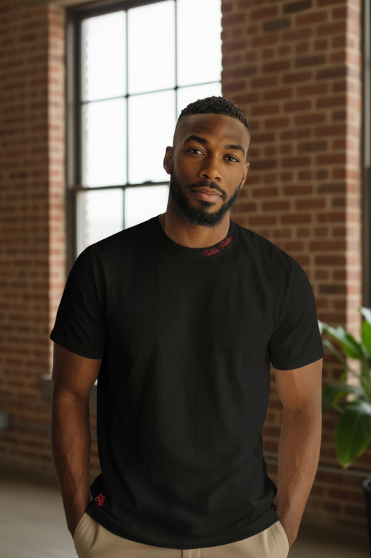 Black Double Logo T-Shirt