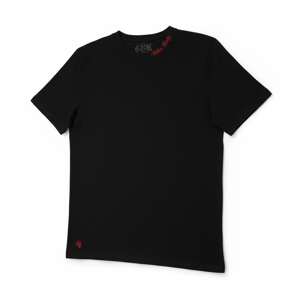 Black Double Logo T-Shirt